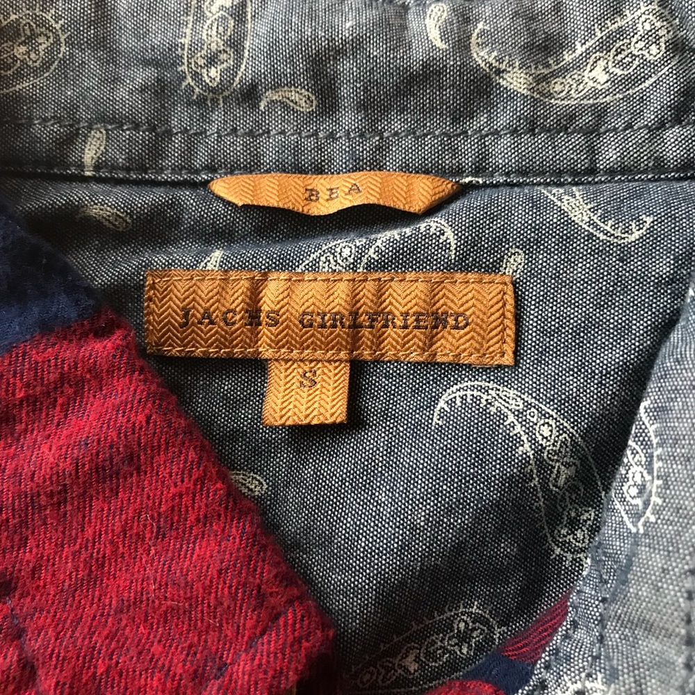 Jachs Girlfriend Flannel Top - Picture 2 of 3